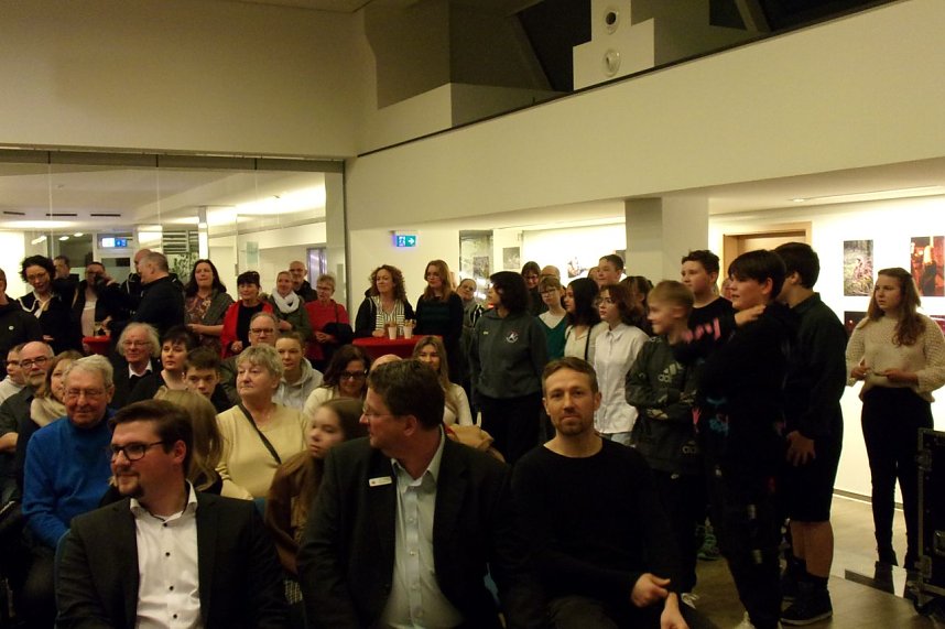 Ausstellungser&ouml;ffnung in der Kreissparkasse