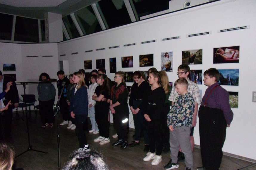 Ausstellungser&ouml;ffnung in der Kreissparkasse