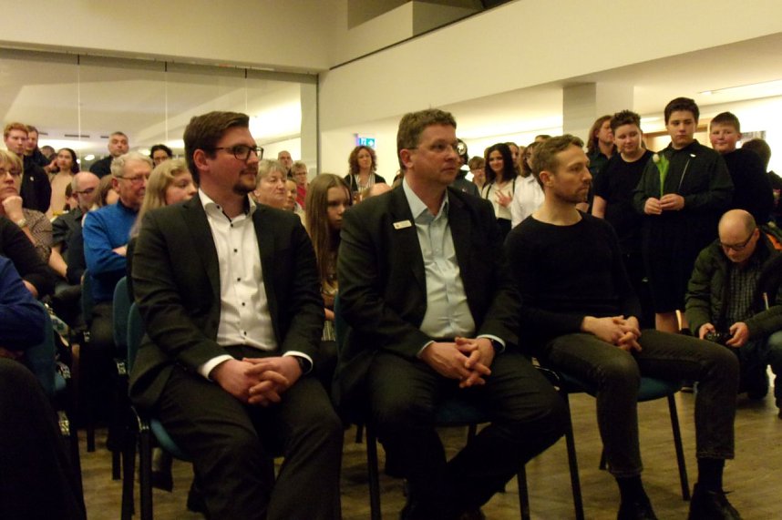 Ausstellungser&ouml;ffnung in der Kreissparkasse