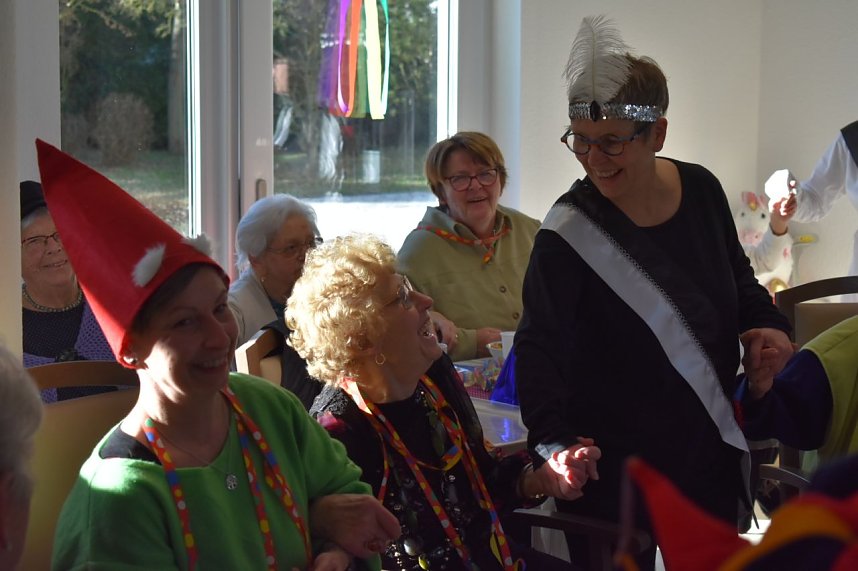 Fasching in der Tagespflege