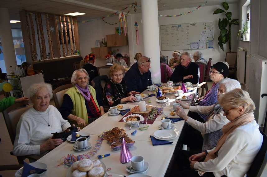 Fasching in der Tagespflege