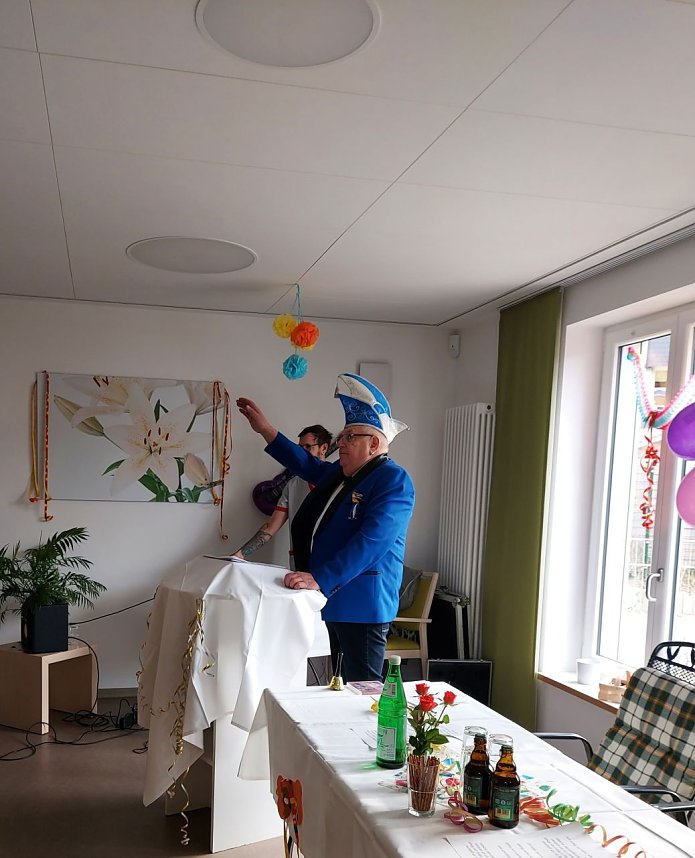 Rosenmontag im Josefsgarten