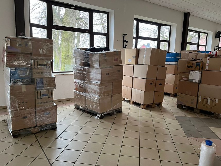 Hilfsaktion in der Evangelischen Grundschule Nordhausen