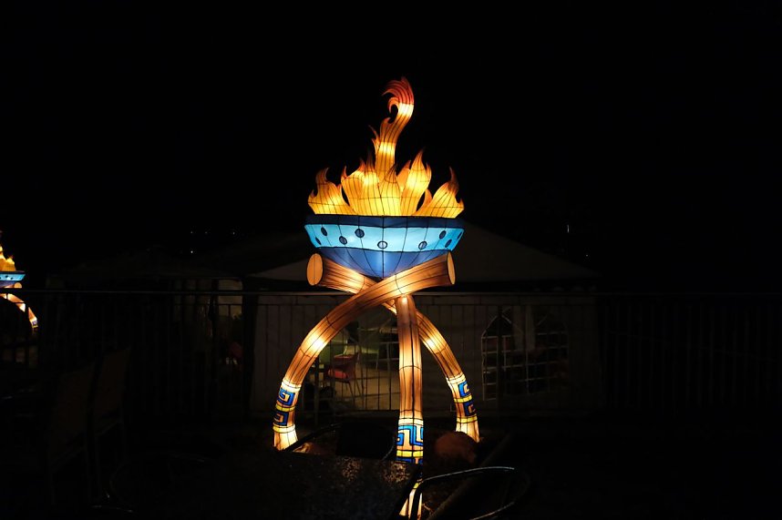 Peter Blei in den magischen Lichterwelten