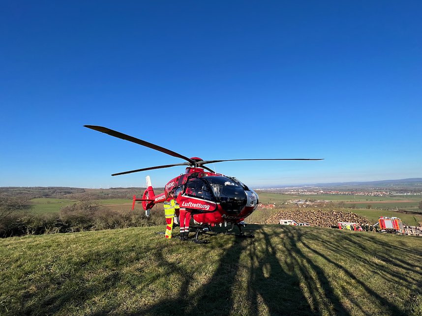 Schwerer Arbeitsunfall bei Hamma