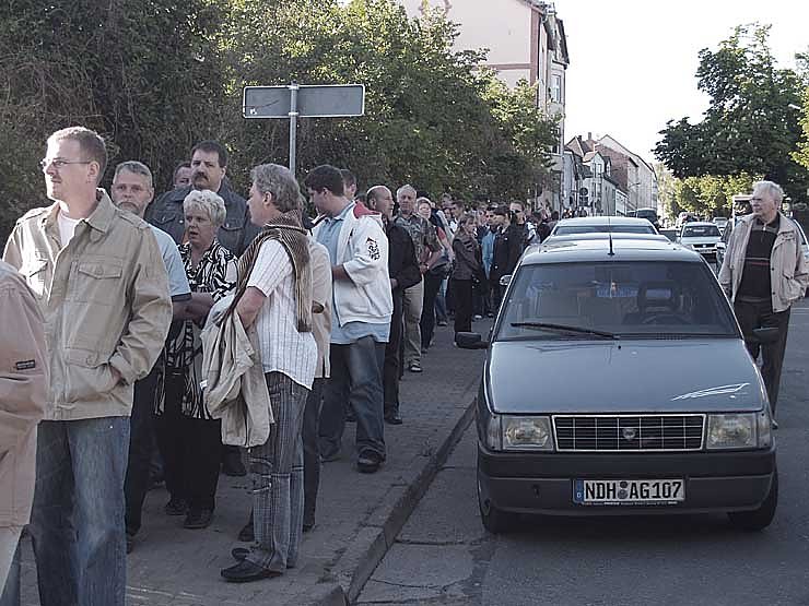 Bier und Mehr: Abrissparty in Nordhausen