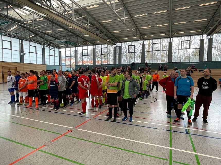 Nordth&uuml;irnger Lebenshilfe beim Fu&szlig;ball-Hallenturnier