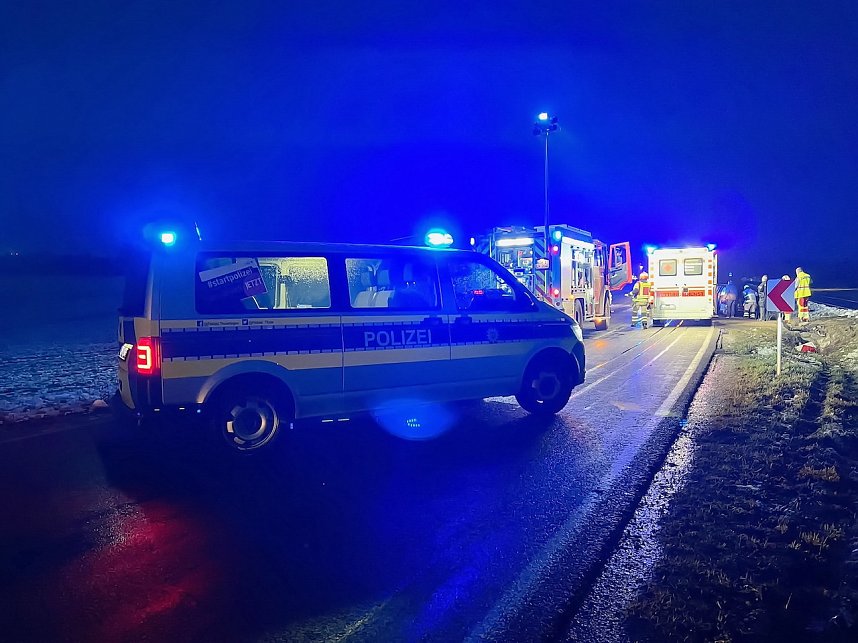 Unfall bei Hesserode