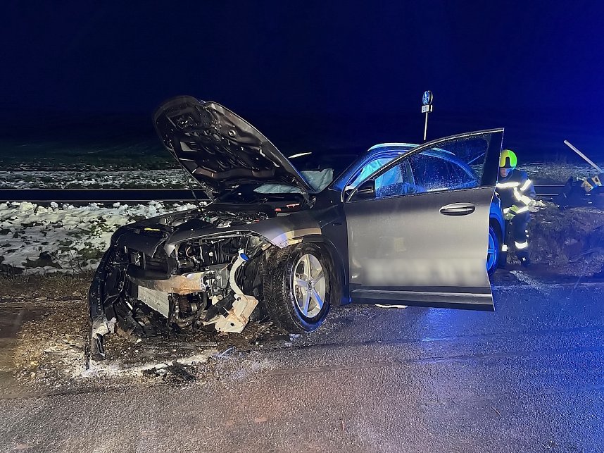 Unfall bei Hesserode