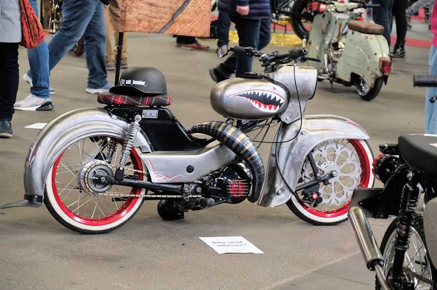 Impressionen von der Motorradmesse Erfurt