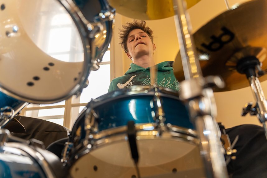 Schlagzeugkonzert in der Cyriaci-Kapelle