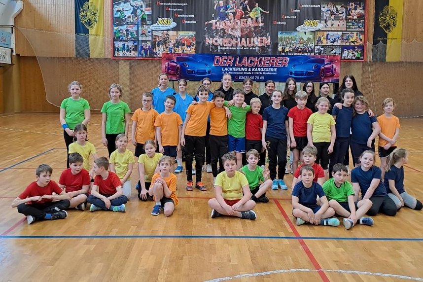 Handballergebnisdient der Herren