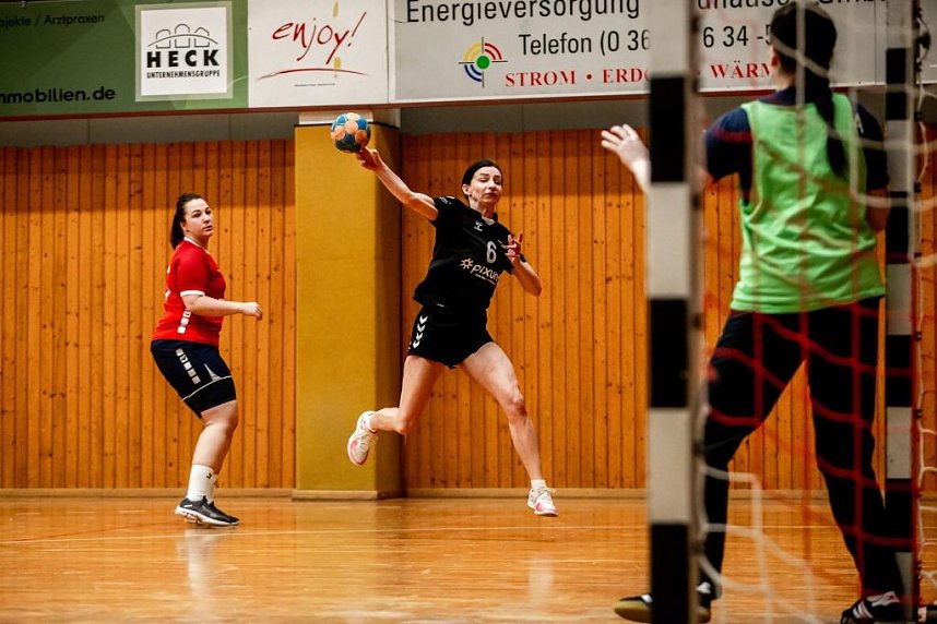 Handballergebnisdient der Damen