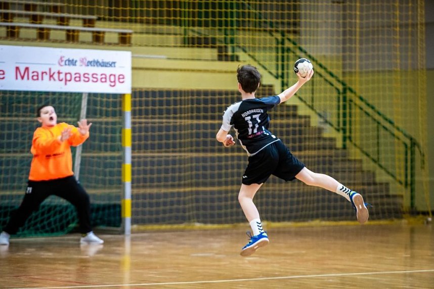 Handballergebnisdient der Damen