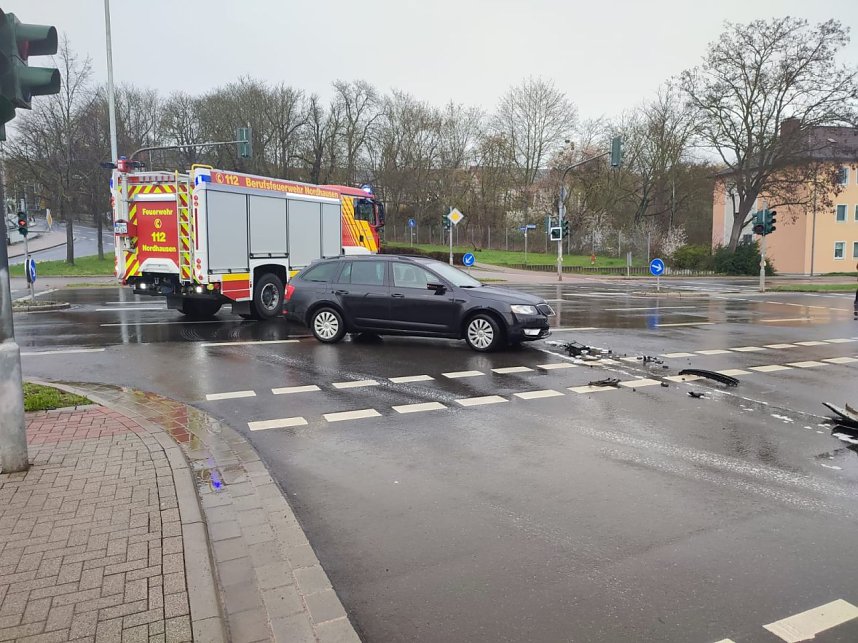 N&auml;chster Unfall am Taschenberg