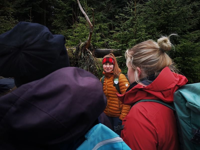 Jour Fixe im Nationalpark mit Sara Wegrzyk