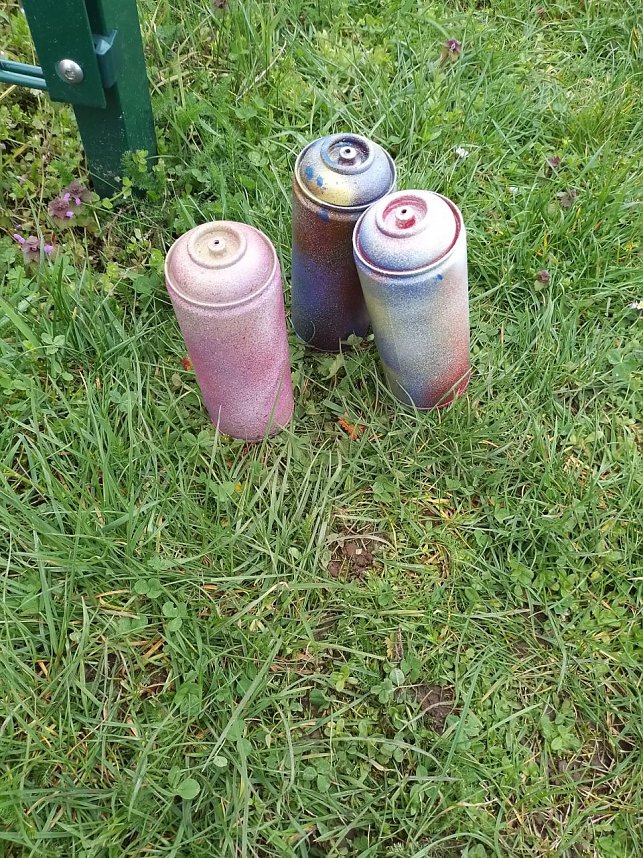 K&uuml;nstlerische Graffiti-Aktion des Jugendzentrums Harztor