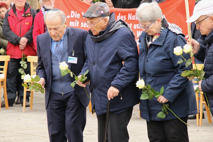 Gedenken zum 78. Jahrestag der Befreiung des KZ Mittelbau-Dora
