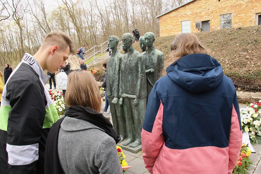 Gedenken zum 78. Jahrestag der Befreiung des KZ Mittelbau-Dora