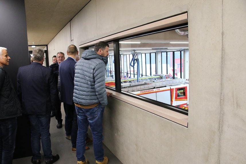Ein erster Blick hinter die Fassade der neuen Feuerwache