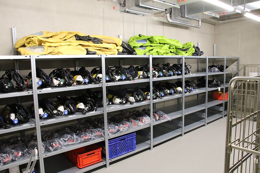 Ein erster Blick hinter die Fassade der neuen Feuerwache