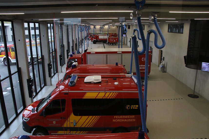 Ein erster Blick hinter die Fassade der neuen Feuerwache