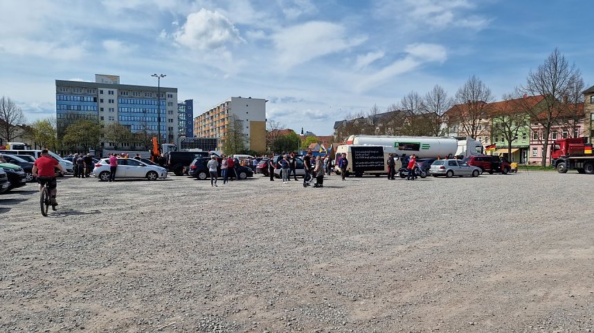 Ausfahrt am Samstagnachmittag