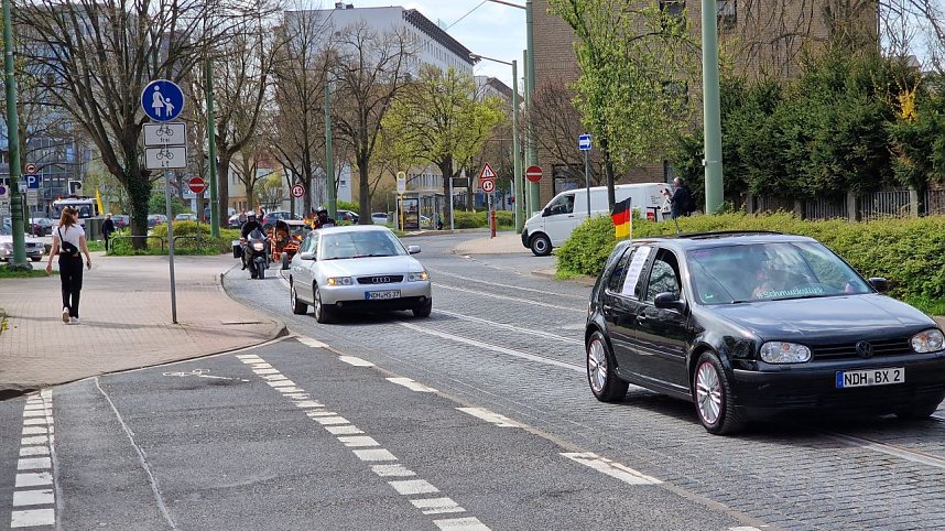 Ausfahrt am Samstagnachmittag