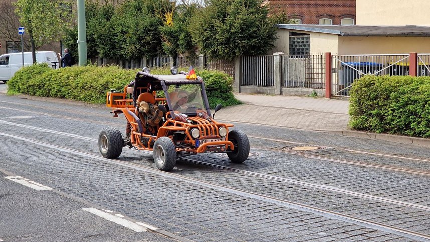Ausfahrt am Samstagnachmittag