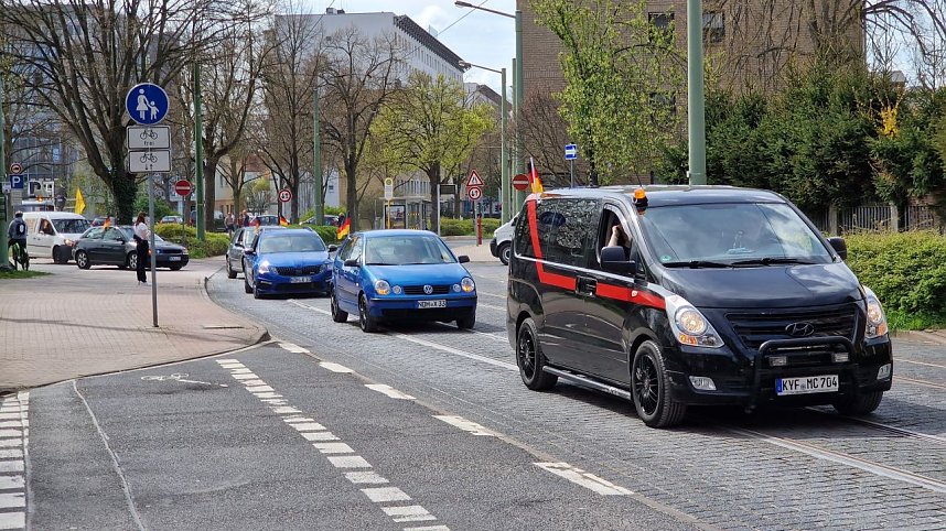 Ausfahrt am Samstagnachmittag