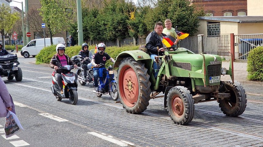 Ausfahrt am Samstagnachmittag