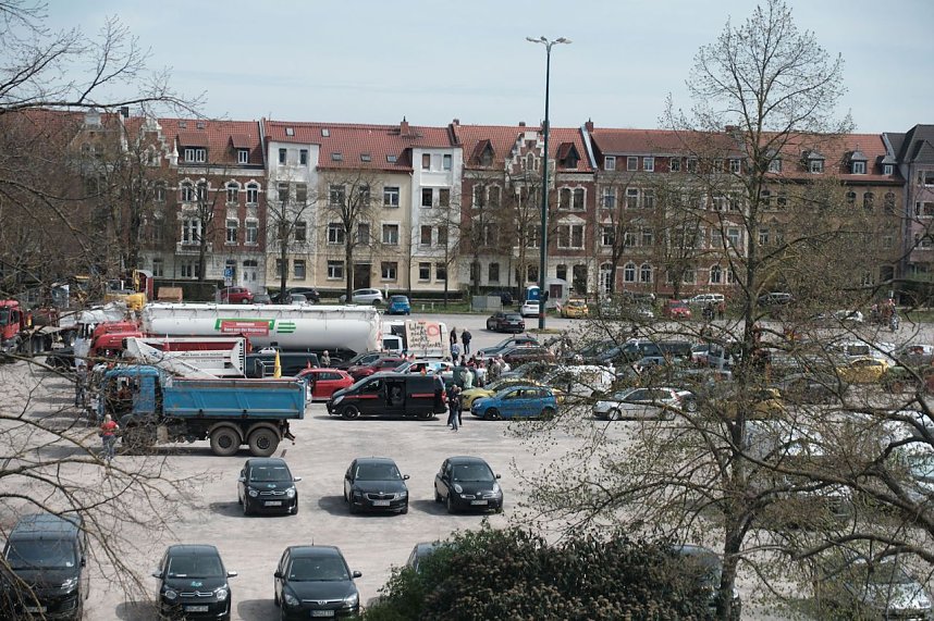 Aufstellung genommen