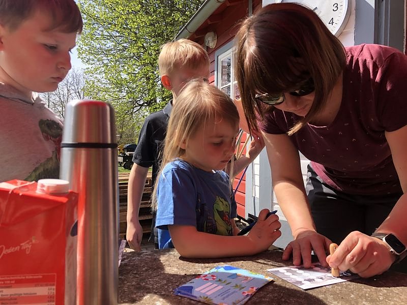 Arbeitseinsatz im Neust&auml;dter Waldbad