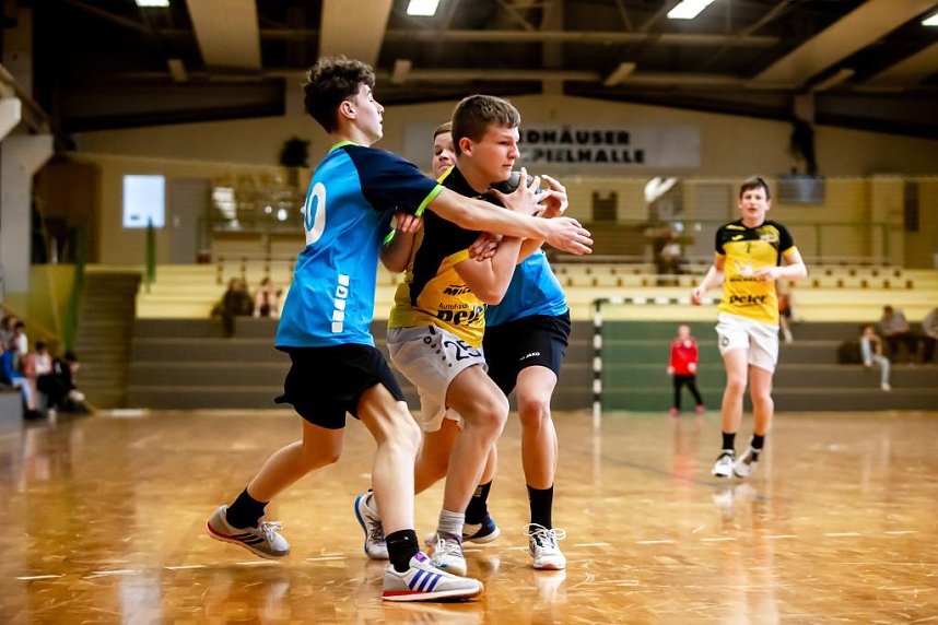 Impressionen vom Spiel der C-Junioren