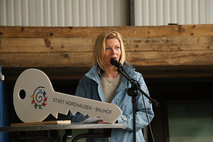 Er&ouml;ffnung des neuen Bauhofes