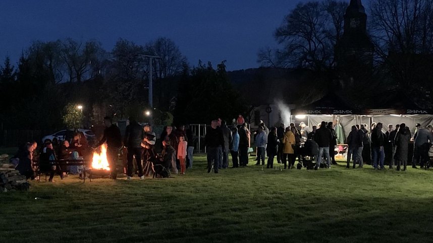 Maisprung in Kleinbodungen