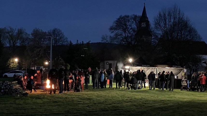 Maisprung in Kleinbodungen