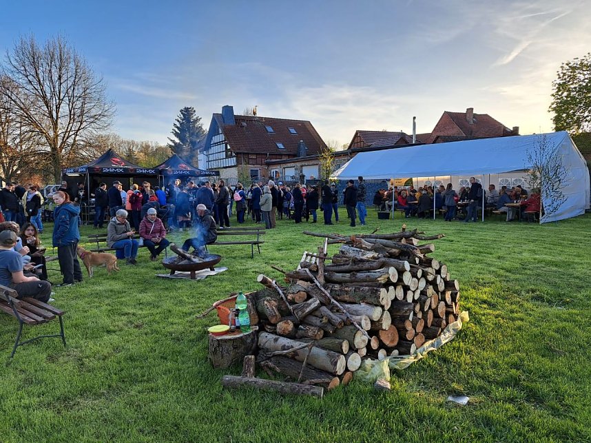 Maisprung in Kleinbodungen
