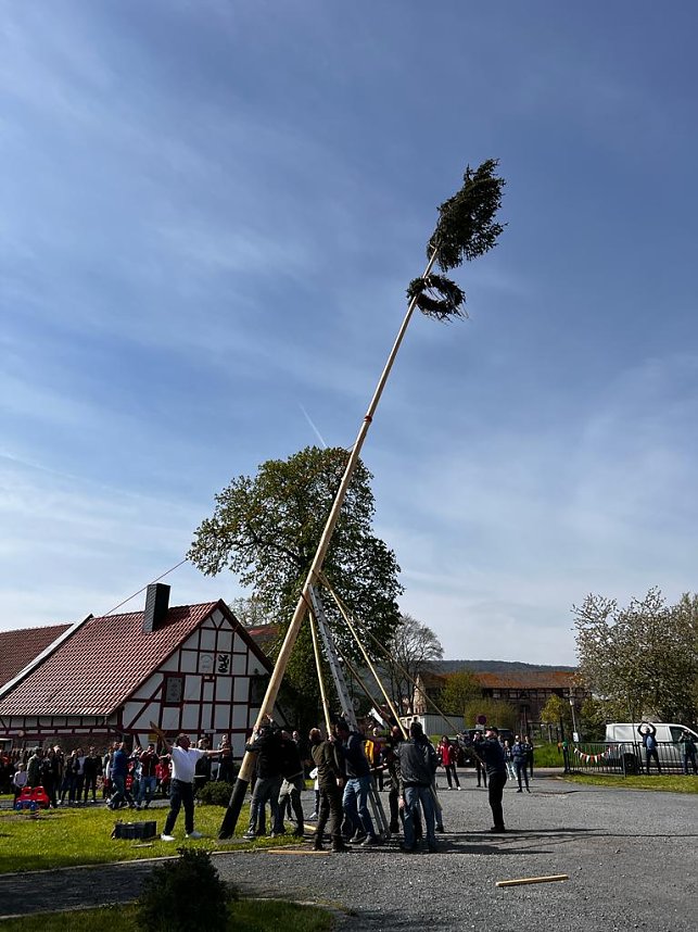 Maifeierlichkeiten in Wolkramshausen