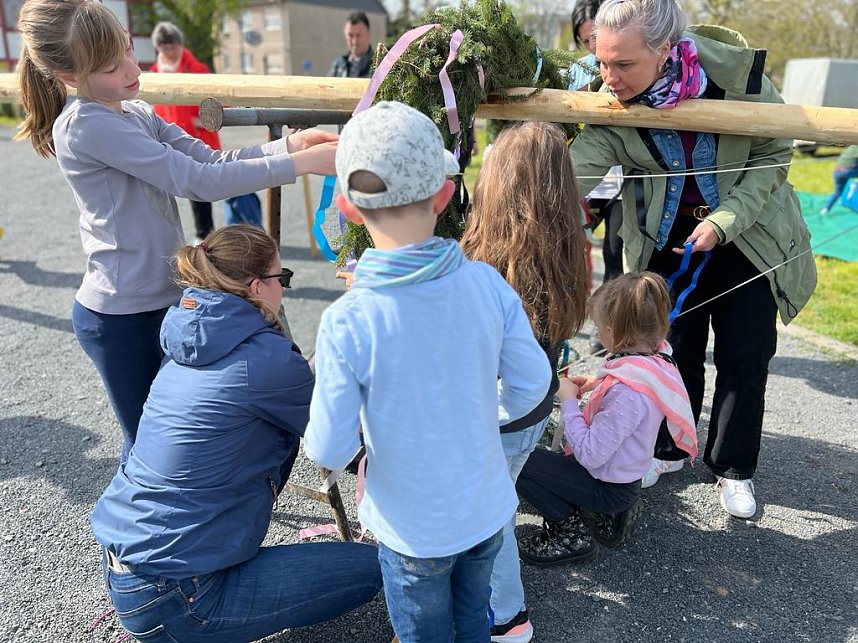 Maifeierlichkeiten in Wolkramshausen