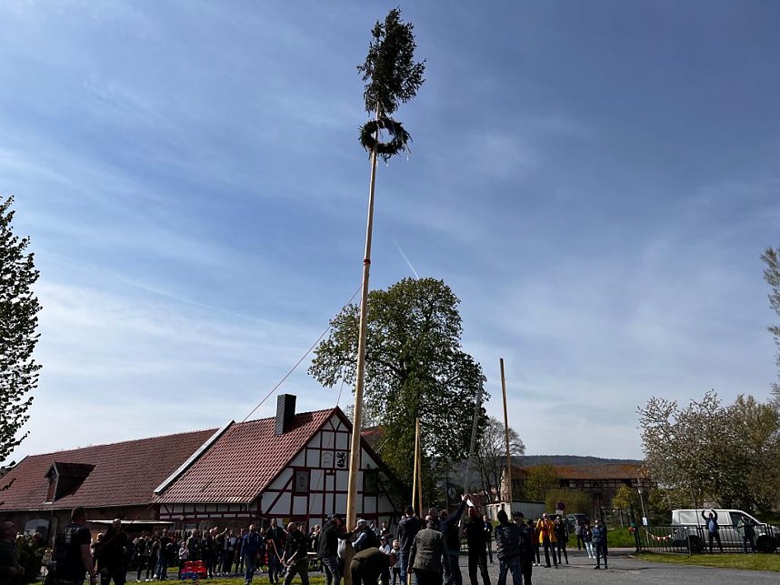 Maifeierlichkeiten in Wolkramshausen