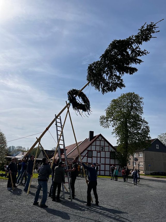 Maifeierlichkeiten in Wolkramshausen