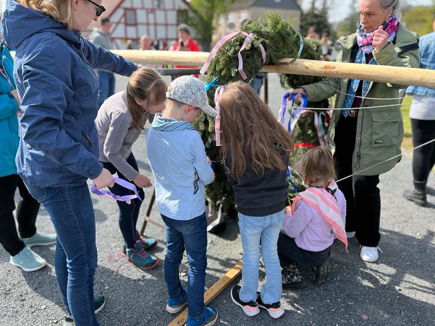 Maifeierlichkeiten in Wolkramshausen