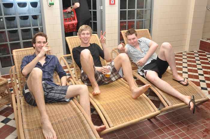 Semesteranfangsparty im Badehaus