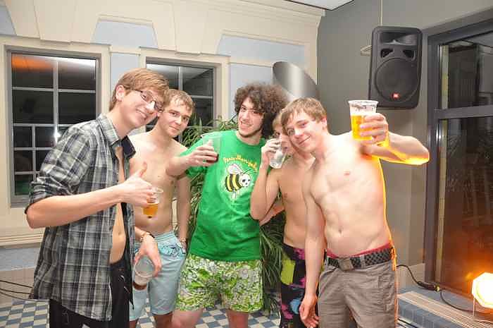 Semesteranfangsparty im Badehaus