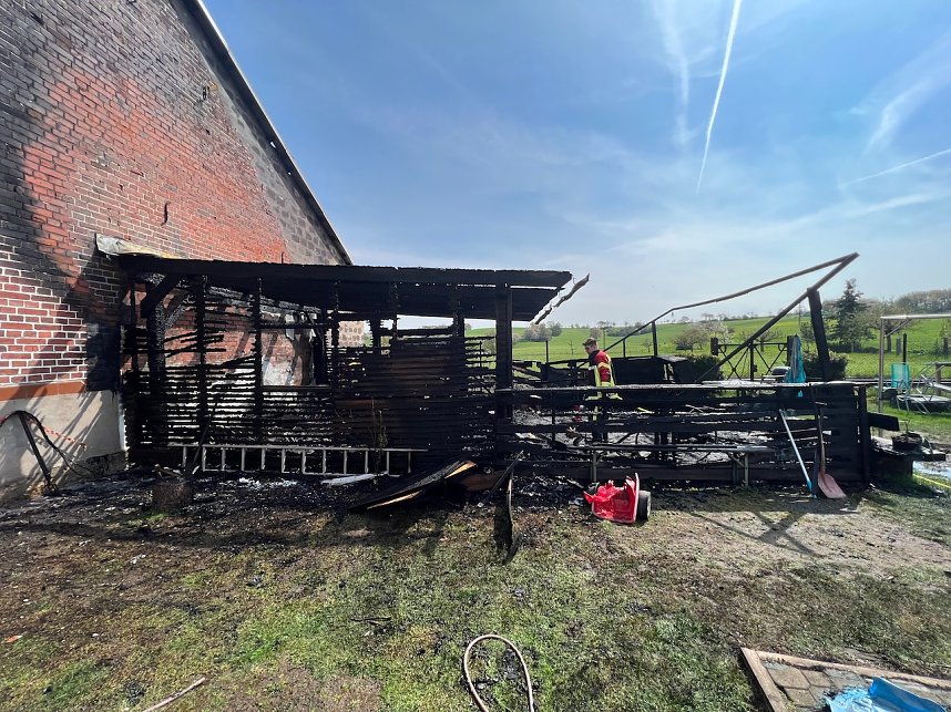 Brand in Niedersachswerfen