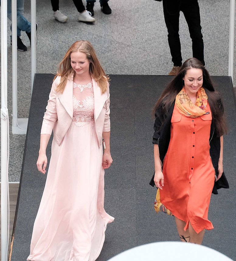 Modenschau in der S&uuml;dharz Galerie 