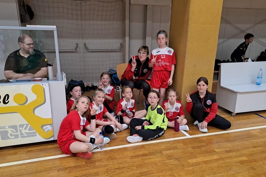 Ran an den Ball in Bildern