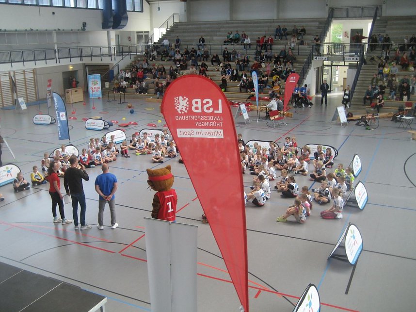 Talentiade in der Nordh&auml;user Wiedigsburghalle