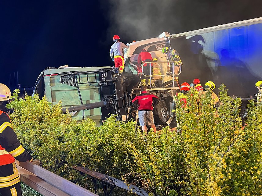 Schwerer Unfall auf der A38